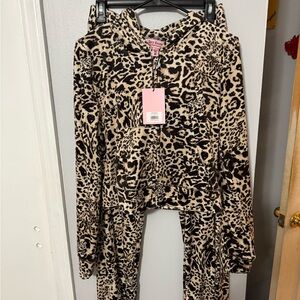 Juicy Couture Animal Print Matching Set